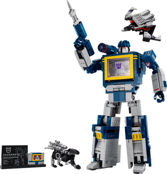 DISPONIBILE DA OTTOBRE 2025 - 10358 LEGO ICONS - Transformers: Soundwave
