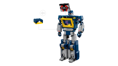 DISPONIBILE DA OTTOBRE 2025 - 10358 LEGO ICONS - Transformers: Soundwave