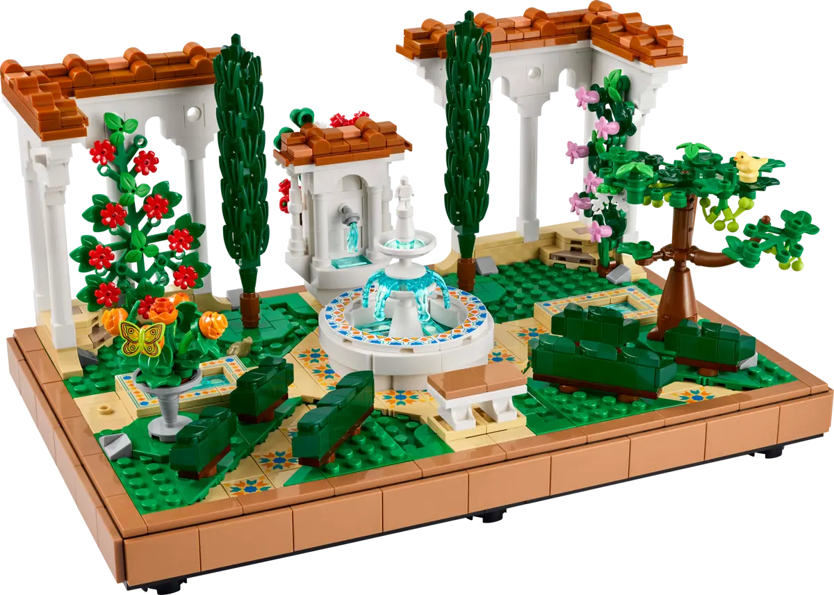 DISPONIBILE DA GENNAIO 2025 - 10359 LEGO ICONS - Il giardino della fontana