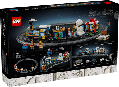10361 ESCLUSIVA LEGO ICONS - Treno espresso festivo