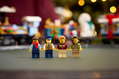10361 ESCLUSIVA LEGO ICONS - Treno espresso festivo