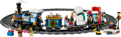 10361 ESCLUSIVA LEGO ICONS - Treno espresso festivo