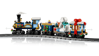 10361 ESCLUSIVA LEGO ICONS - Treno espresso festivo