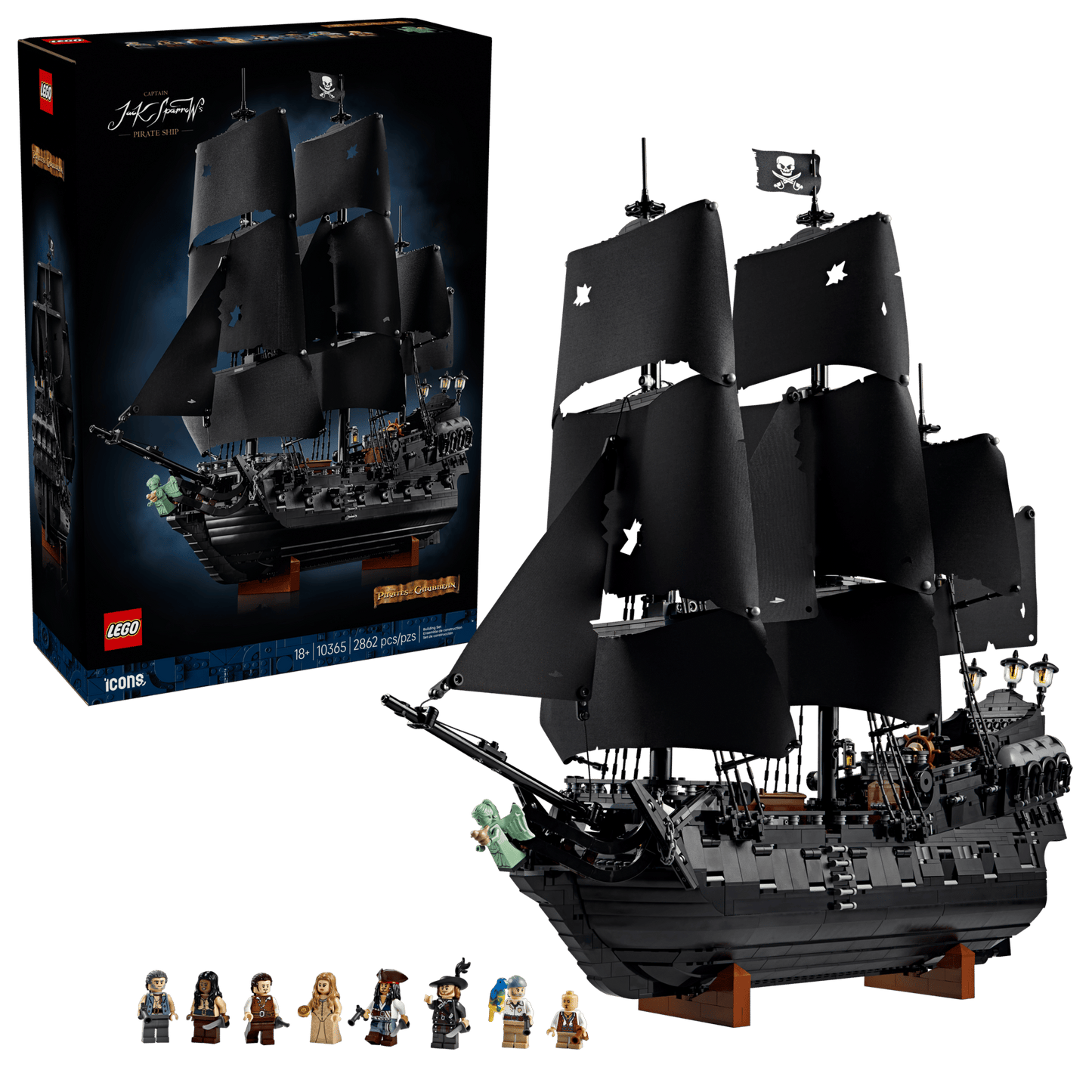 10365 LEGO ICONS - Nave pirata del Capitano Jack Sparrow