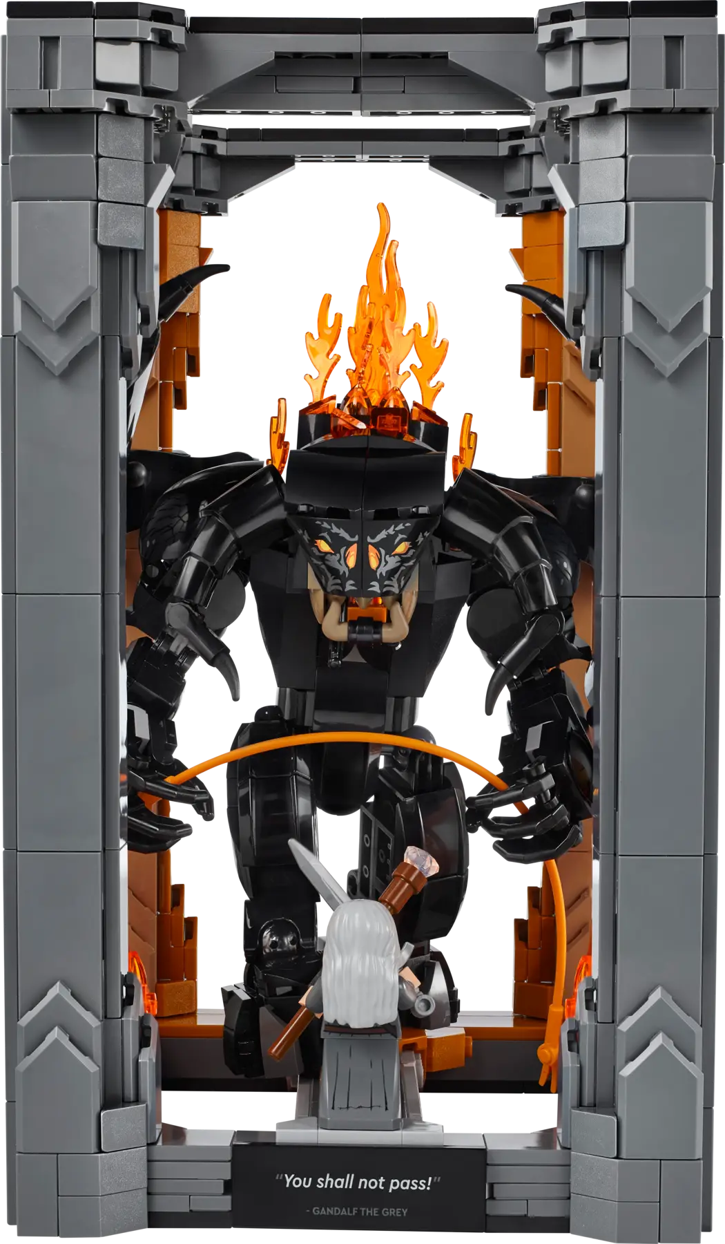 10367 LEGO ICONS - Il Signore degli Anelli: Book Nook del Balrog™