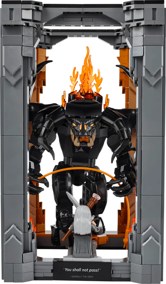 10367 LEGO ICONS - Il Signore degli Anelli: Book Nook del Balrog™