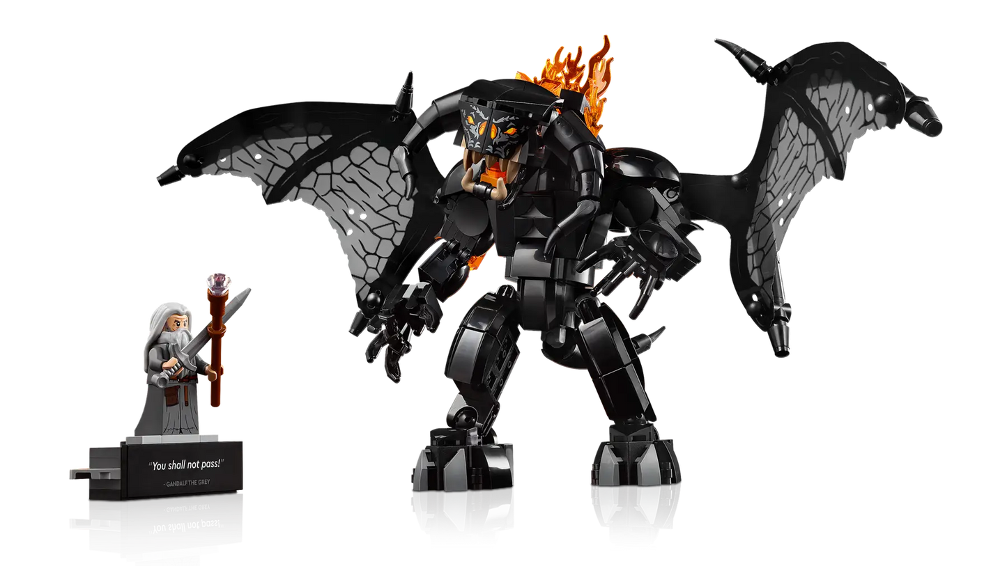 10367 LEGO ICONS - Il Signore degli Anelli: Book Nook del Balrog™