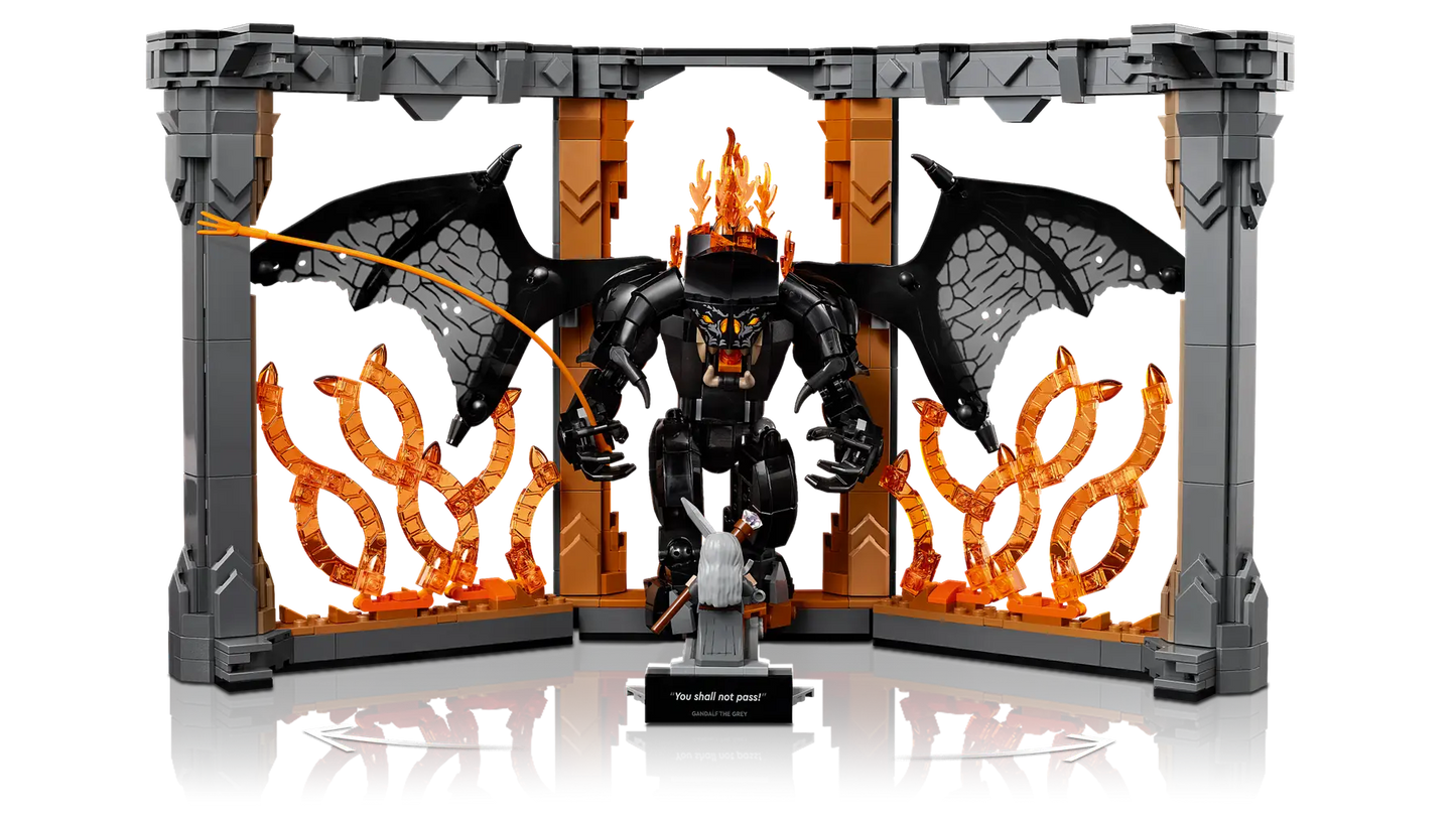 10367 LEGO ICONS - Il Signore degli Anelli: Book Nook del Balrog™
