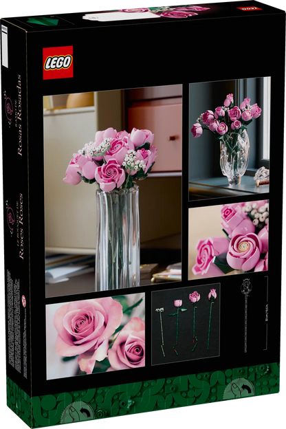 DISPONIBILE DA OTTOBRE 2025 - 10374 LEGO ICONS - Bouquet di rose rosa