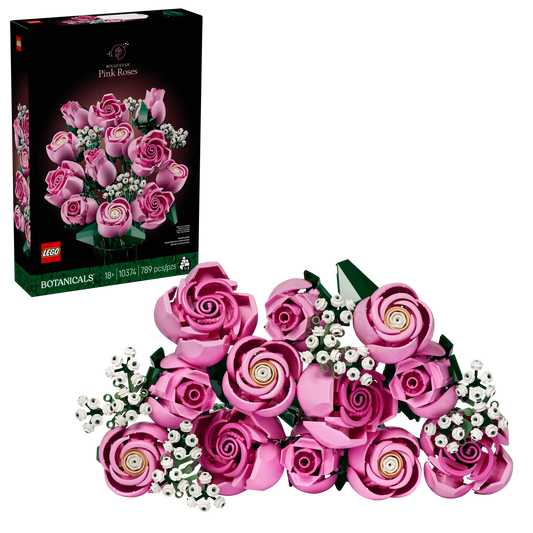 DISPONIBILE DA OTTOBRE 2025 - 10374 LEGO ICONS - Bouquet di rose rosa