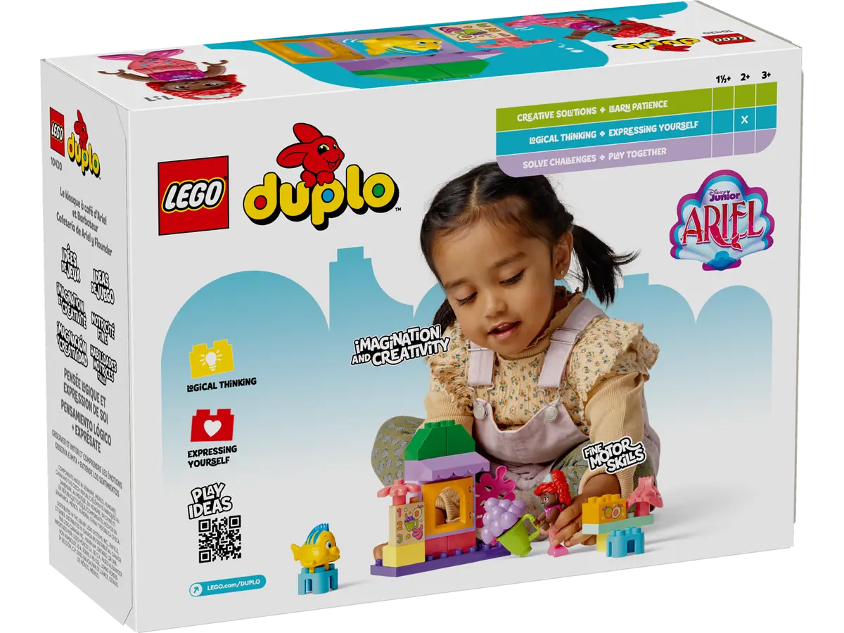 10420 Duplo - Il chiosco del caffè di Ariel e Flounder