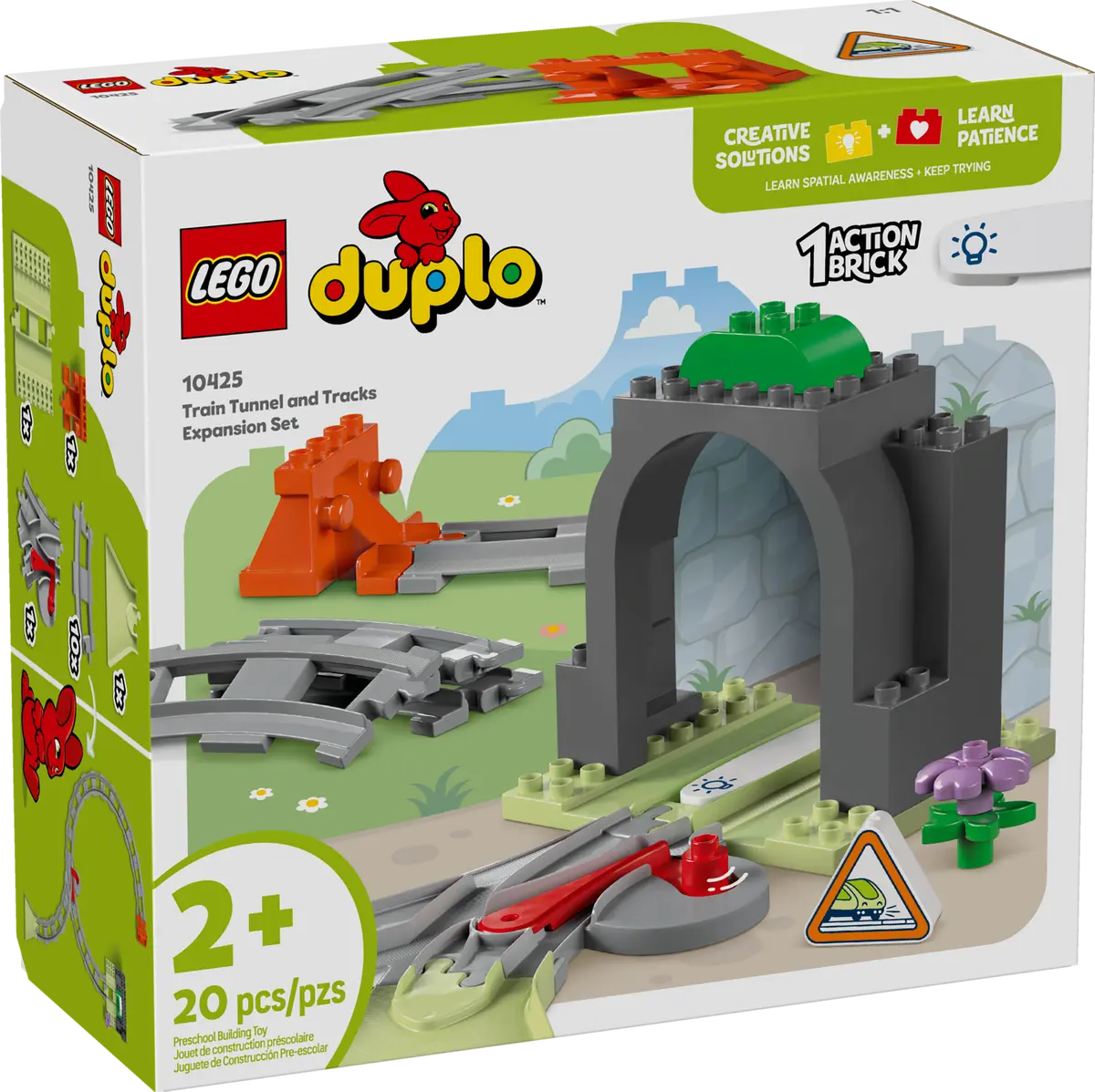 10425 Duplo - Pack di espansione tunnel e binari ferroviari