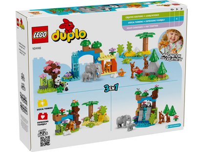 10446 Duplo - Famiglie di animali 3 in 1