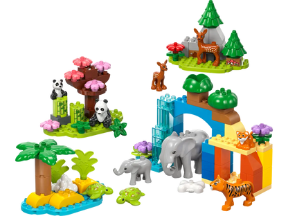 10446 Duplo - Famiglie di animali 3 in 1