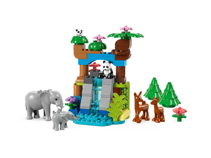 10446 Duplo - Famiglie di animali 3 in 1