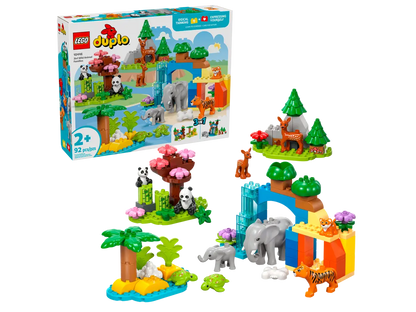 10446 Duplo - Famiglie di animali 3 in 1