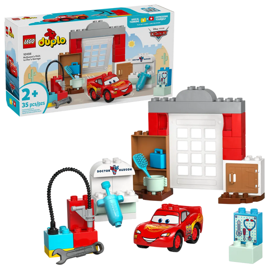 DISPONIBILE DA GIUGNO 2025 - 10456 Duplo - La visita di McQueen all’officina di Doc