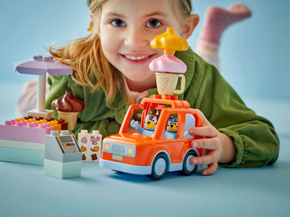 10458 LEGO DUPLO Bluey - Visita alla gelateria di Bluey