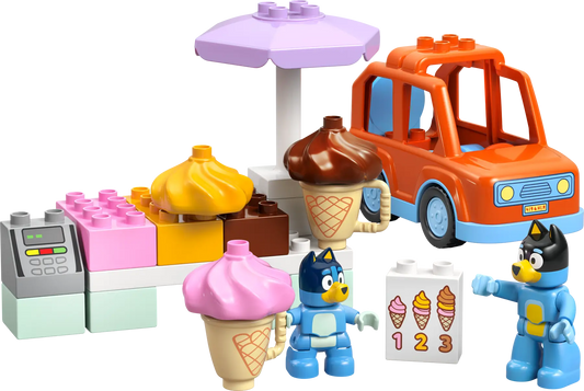 10458 LEGO DUPLO Bluey - Visita alla gelateria di Bluey