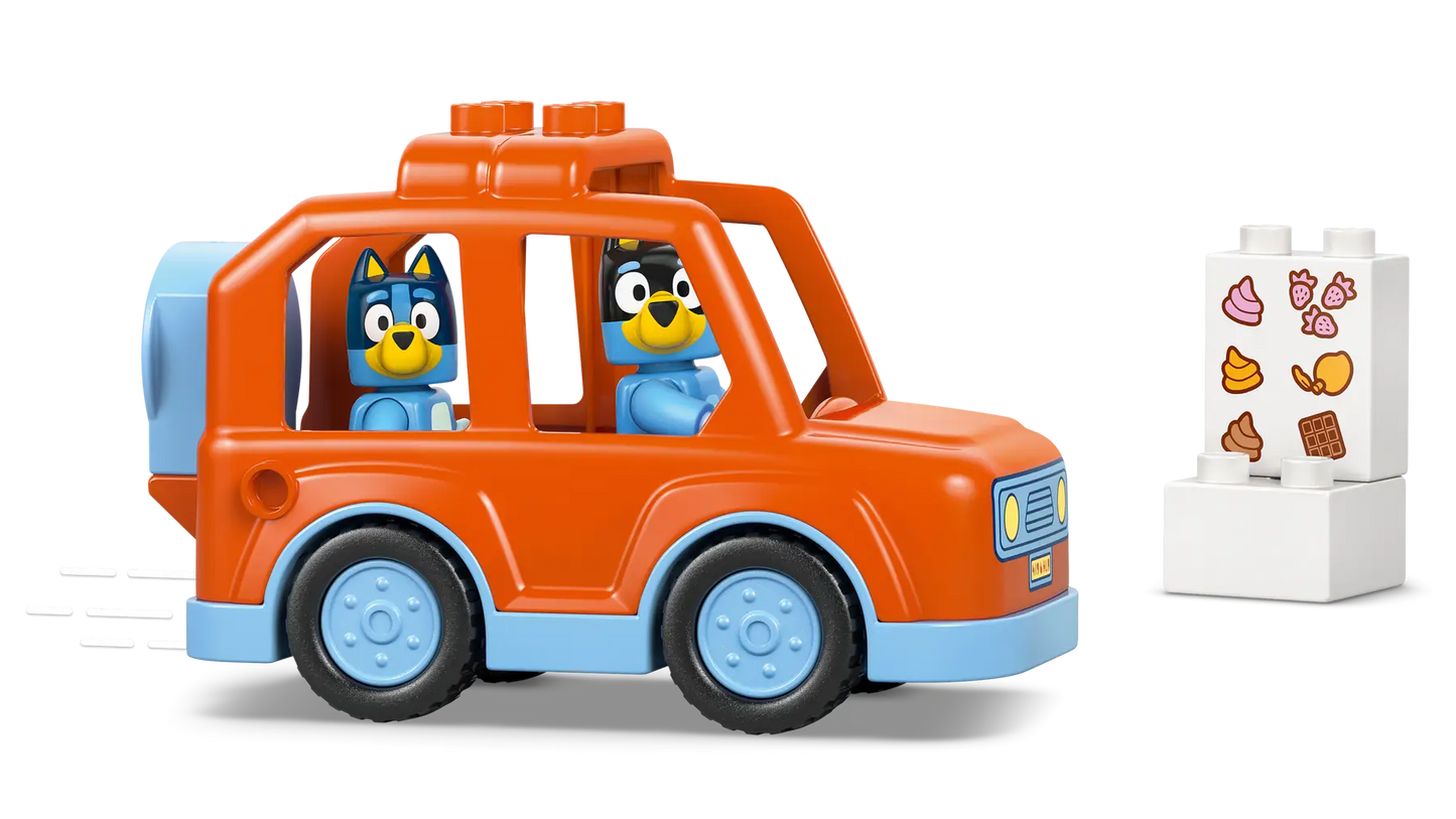 10458 LEGO DUPLO Bluey - Visita alla gelateria di Bluey