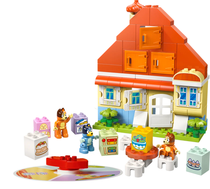 10459 LEGO DUPLO Bluey - Casa della Famiglia di Bluey con gioco di memoria