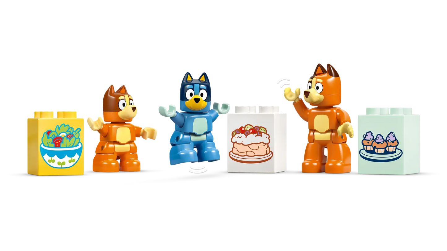 10459 LEGO DUPLO Bluey - Casa della Famiglia di Bluey con gioco di memoria