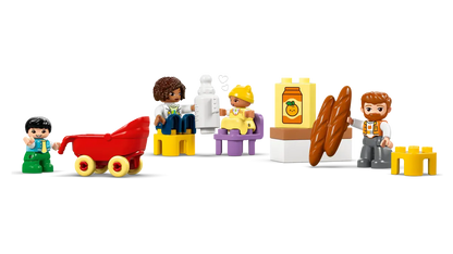 DISPONIBILE DA GENNAIO 2026 - 10470 Duplo - Casa familiare moderna 3 in 1 con personaggi