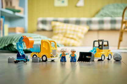 DISPONIBILE DA GENNAIO 2026 - 10475 Duplo - Veicoli da cantiere 3 in 1