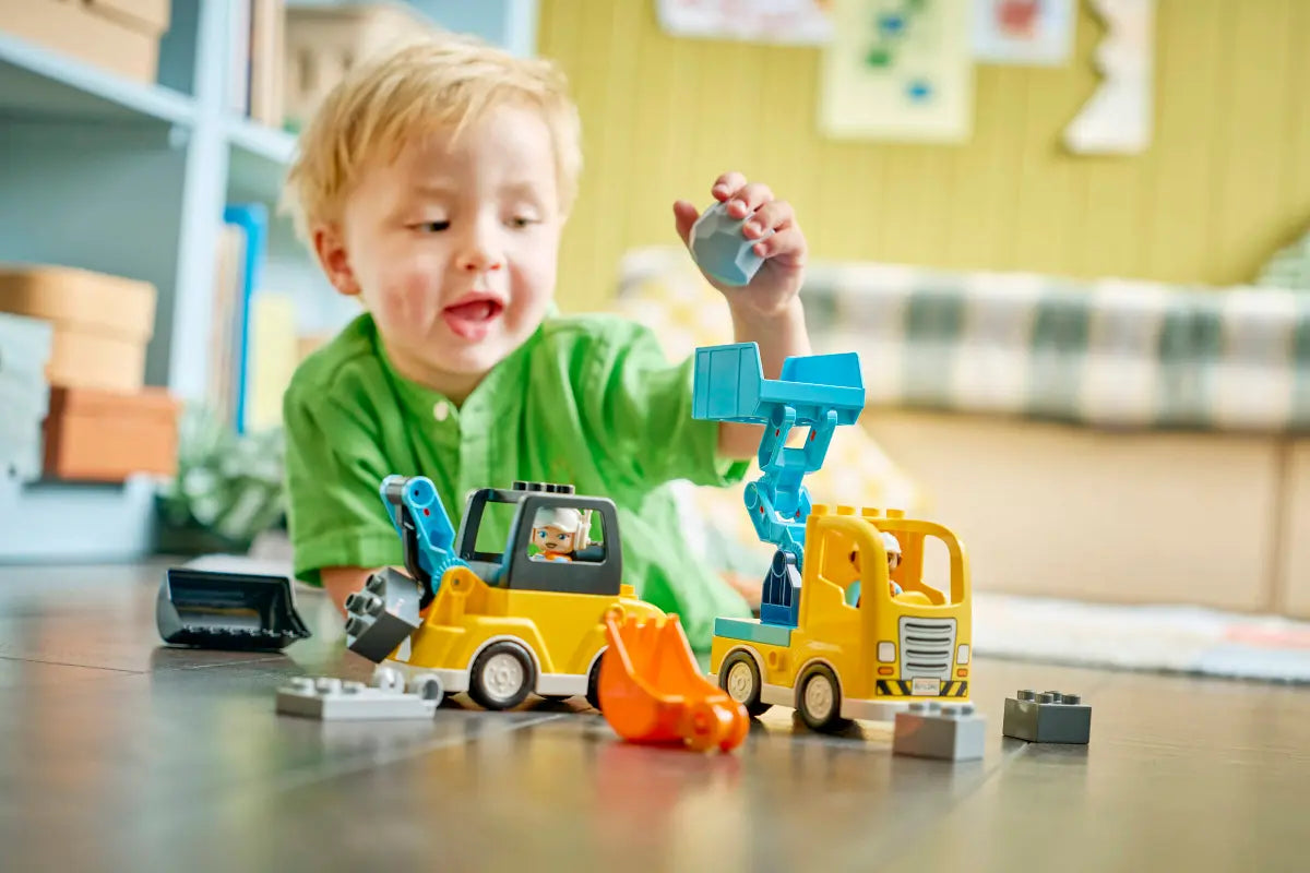 DISPONIBILE DA GENNAIO 2026 - 10475 Duplo - Veicoli da cantiere 3 in 1