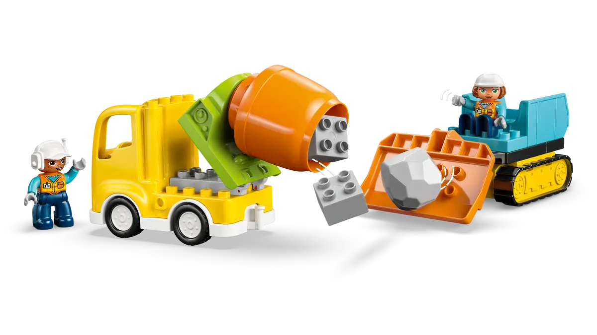 10476  Duplo - Cantiere e veicoli 3 in 1