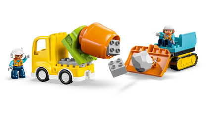 10476  Duplo - Cantiere e veicoli 3 in 1