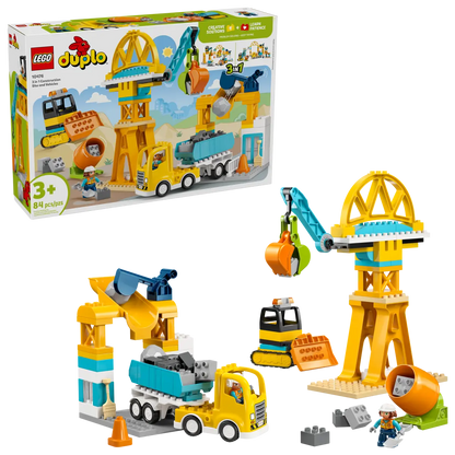10476  Duplo - Cantiere e veicoli 3 in 1
