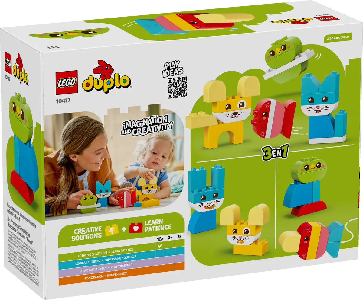 DISPONIBILE DA GENNAIO 2026 - 10477  Duplo - Animali domestici creativi 3 in 1