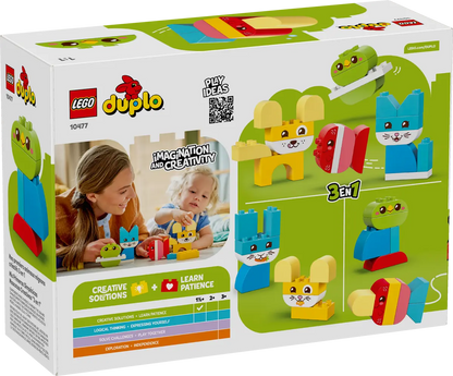 DISPONIBILE DA GENNAIO 2026 - 10477  Duplo - Animali domestici creativi 3 in 1
