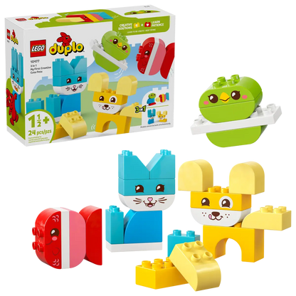 DISPONIBILE DA GENNAIO 2026 - 10477  Duplo - Animali domestici creativi 3 in 1