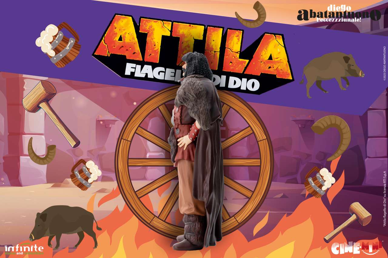 DIEGO ABATANTUONO - Diego Abatantuono Attila il flagello di Dio