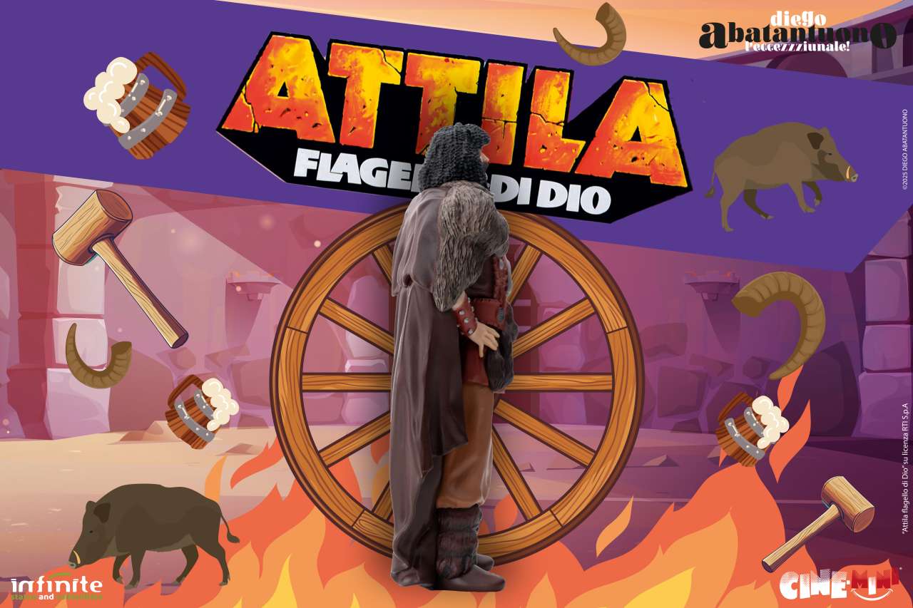 DIEGO ABATANTUONO - Diego Abatantuono Attila il flagello di Dio