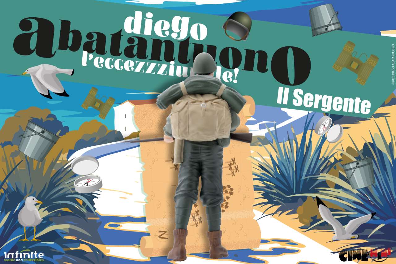 DIEGO ABATANTUONO - Diego Abatantuono Sergente Lorusso