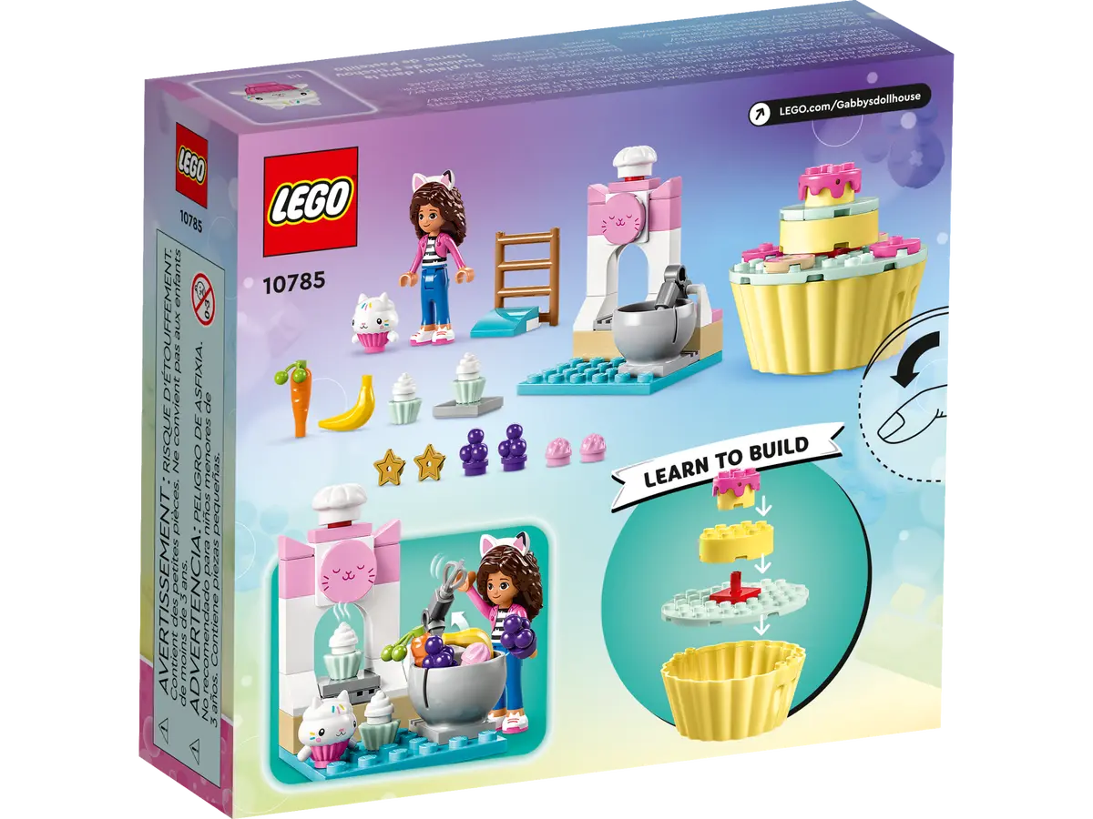 10785 LEGO Gabby Dollhouse - Divertimento in cucina con Dolcetto
