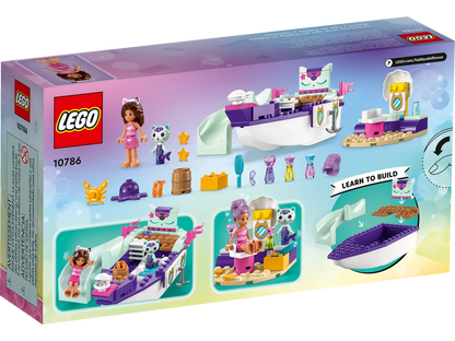 10786 LEGO Gabby Dollhouse - La nave del benessere di Gabby e Siregatta