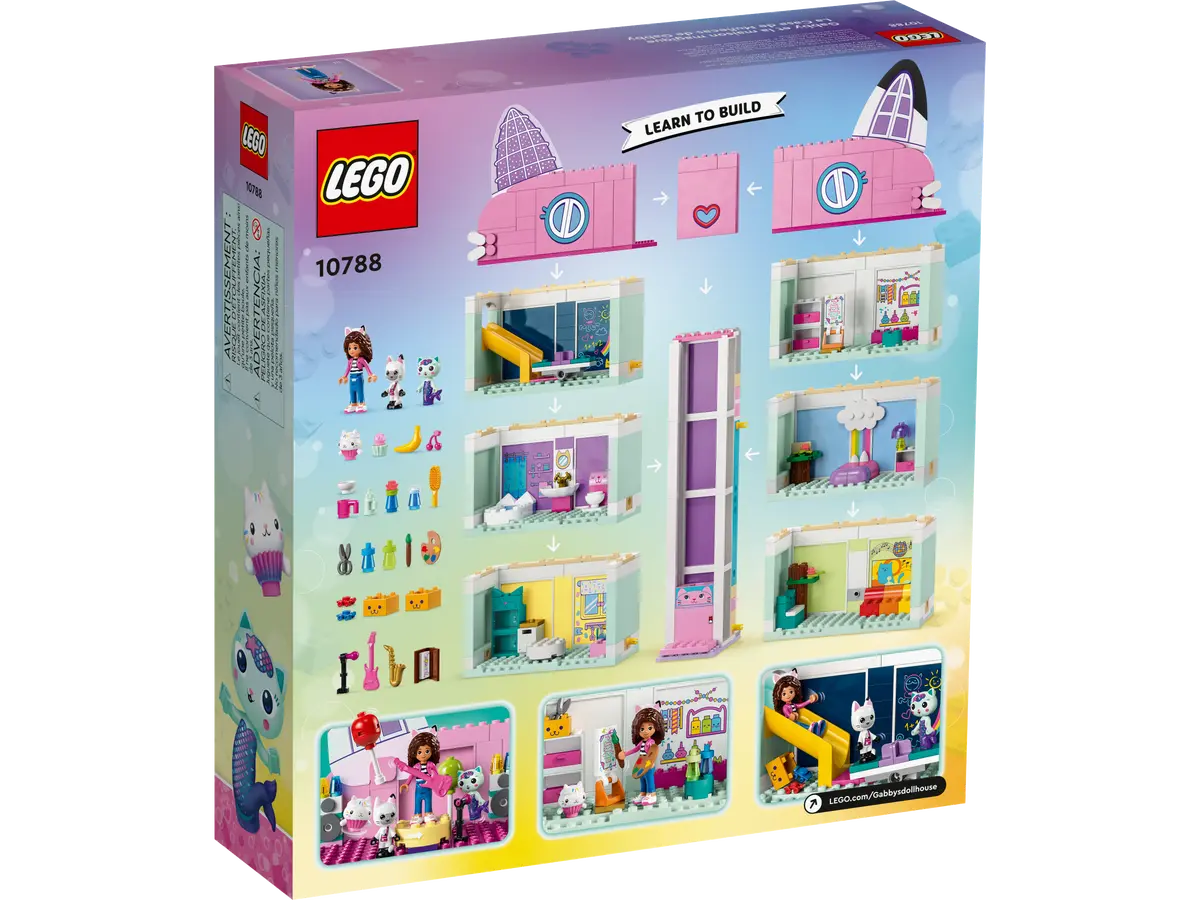 10788 LEGO Gabby Dollhouse - La casa delle bambole di Gabby