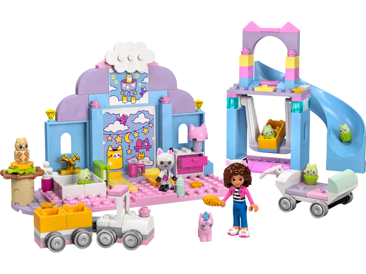 10796 LEGO Gabby Dollhouse - Asilo gatto-orecchio di Gabby