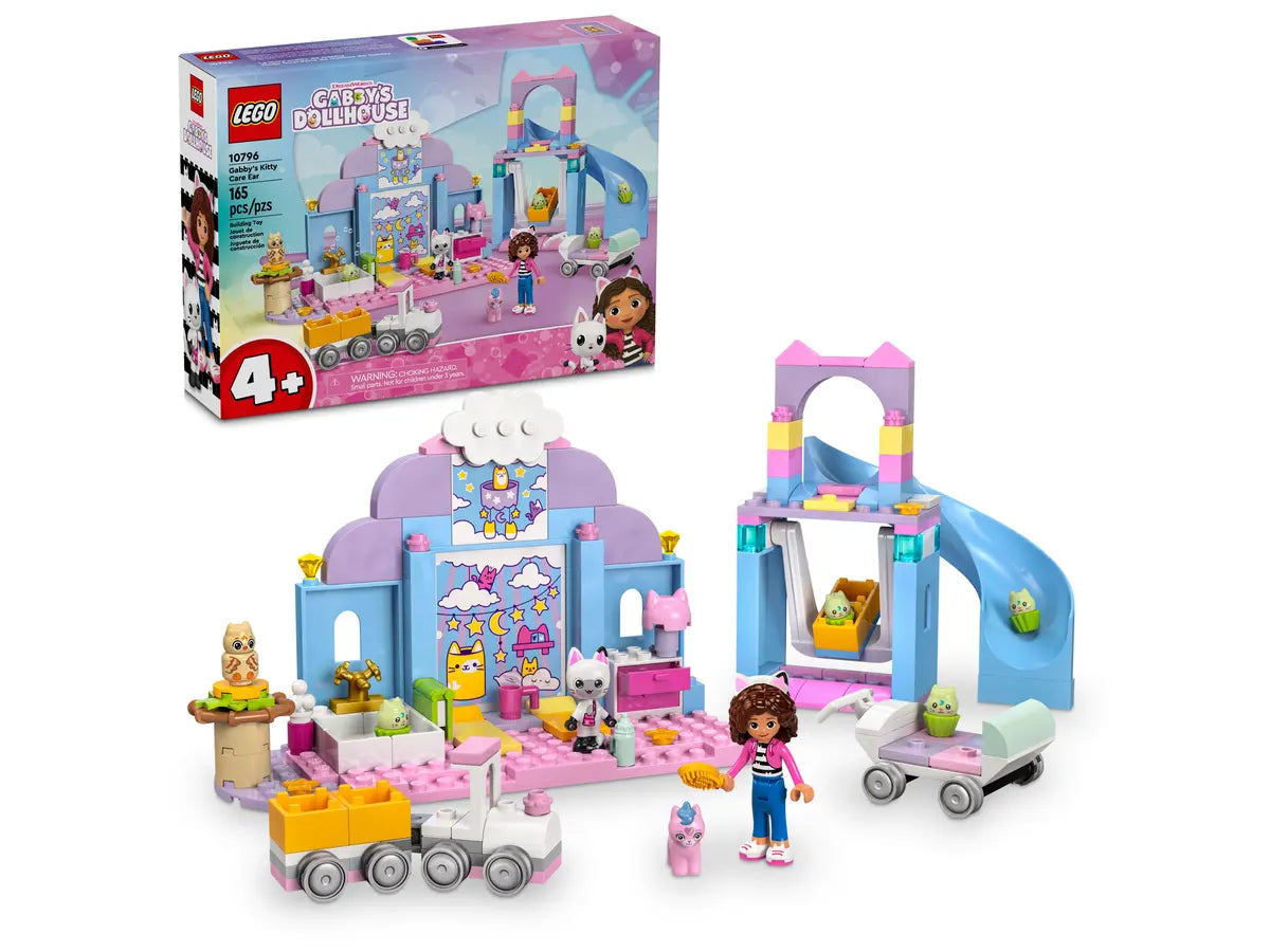 10796 LEGO Gabby Dollhouse - Asilo gatto-orecchio di Gabby