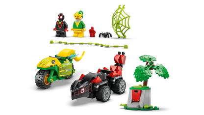 DISPONIBILE DA GENNAIO 2025 - 11198 LEGO Marvel - Inseguimento sui dino-veicoli di Spin ed Electro