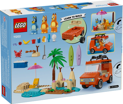 11202 LEGO Bluey - Vacanza sulla spiaggia della famiglia di Bluey