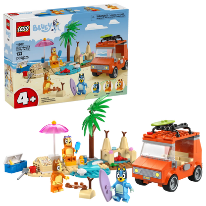 11202 LEGO Bluey - Vacanza sulla spiaggia della famiglia di Bluey