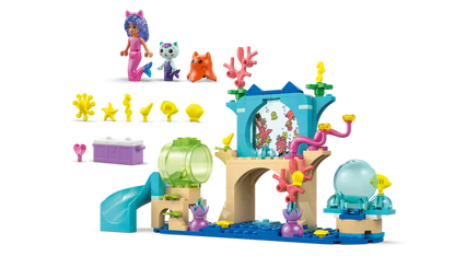 11204 LEGO Gabby Dollhouse - Avventura nell’acquario di Gabby sirena