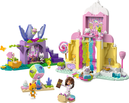 11205 LEGO Gabby Dollhouse - Dolce montagna e Giardino di Gattina Fatina