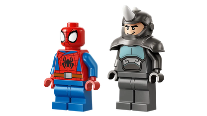 DISPONIBILE DA GENNAIO 2026 - 11206 LEGO Marvel Spiderman - Spidey sulla moto contro Rhino