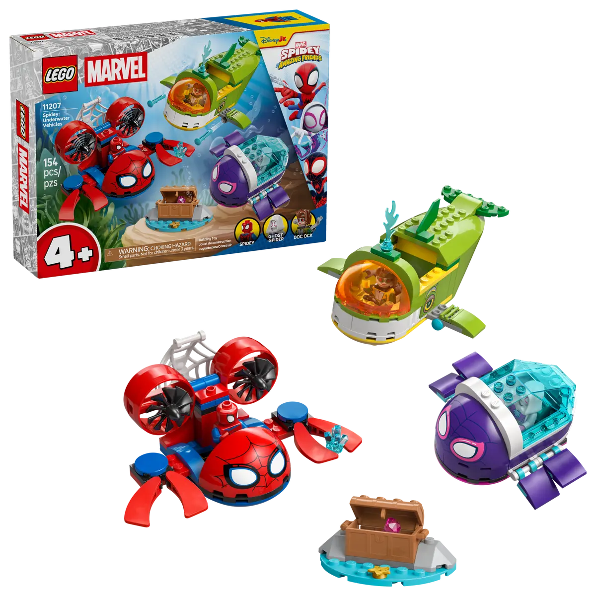 11207 LEGO Marvel Spiderman - Spidey: Veicoli subacquei
